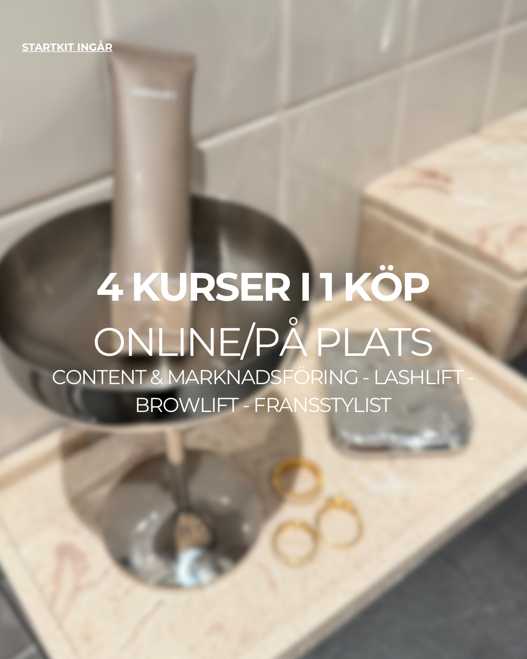 Komplett yrkesförberedande skönhetsutbildning