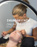 Grundutbildningarna Fransstylist + Lashlift & Browlift Online